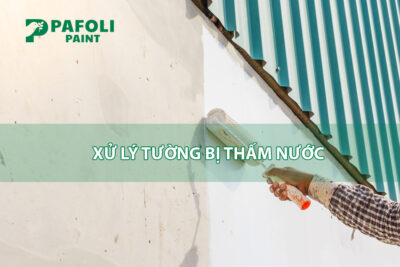 cách xử lý tường bị thấm nước
