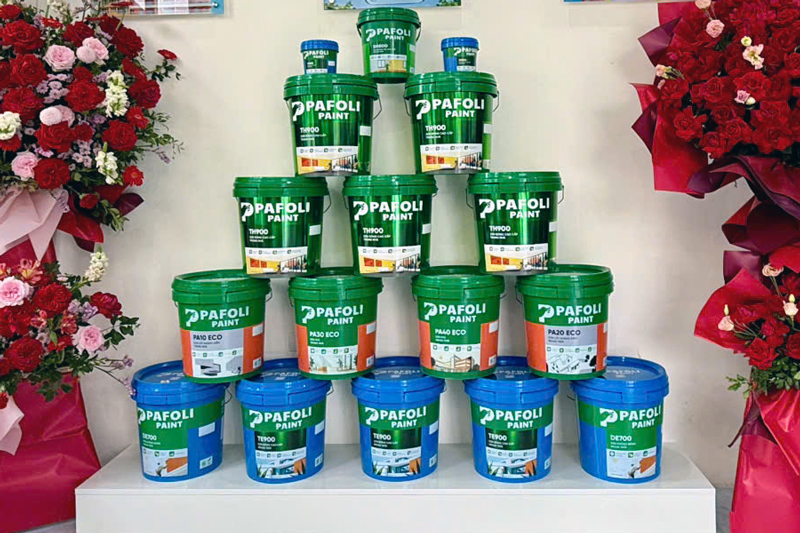 mở đại lý nên chọn sơn Pafoli