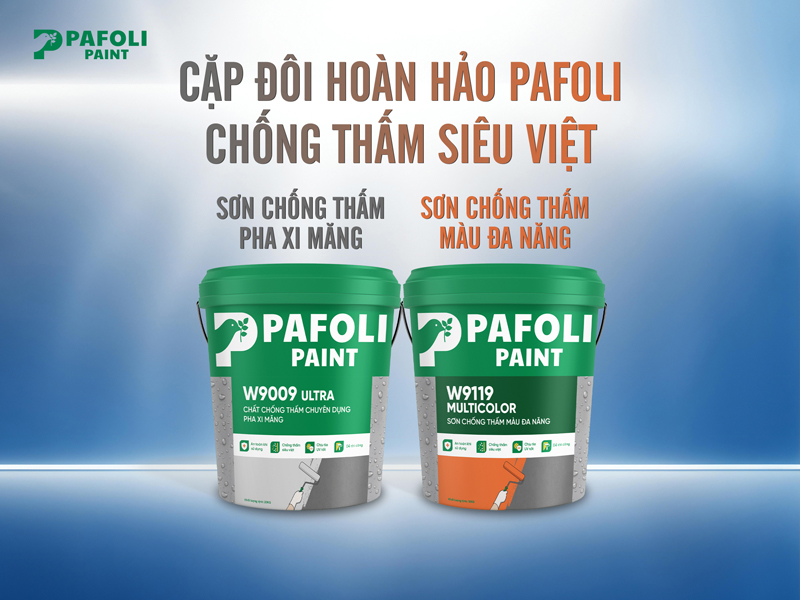 Bộ đôi hoàn hảo sơn chống thấm ngoài trời