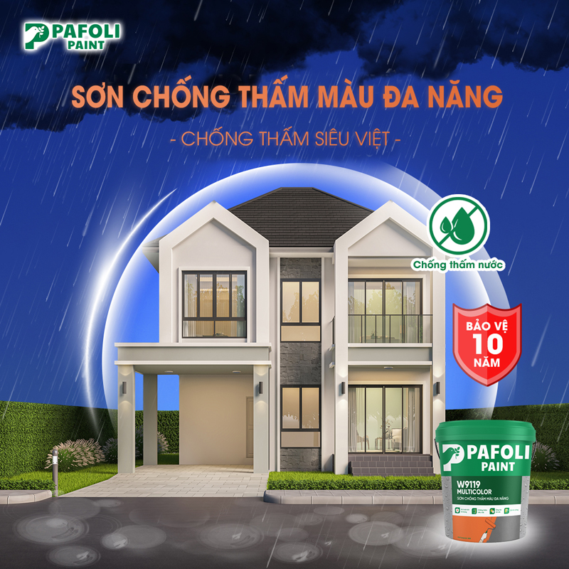 sơn chống thấm màu đa năng