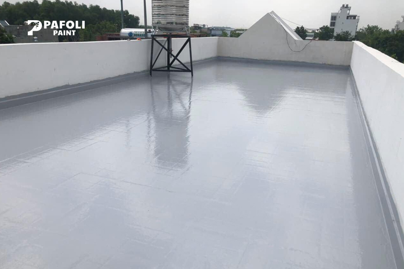 sơn chống thấm sân thượng gốc xi măng