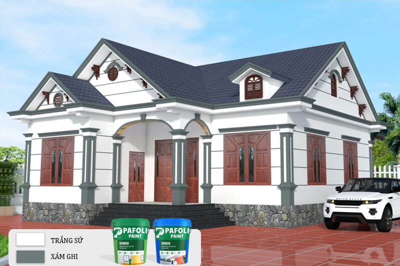 Pafoli cung cấp màu sơn trắng sứ