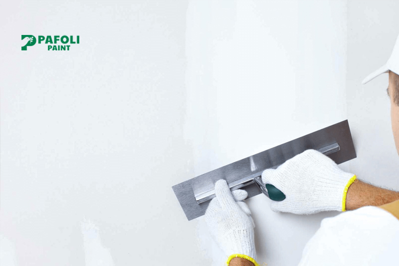 Thi công bột bả tường