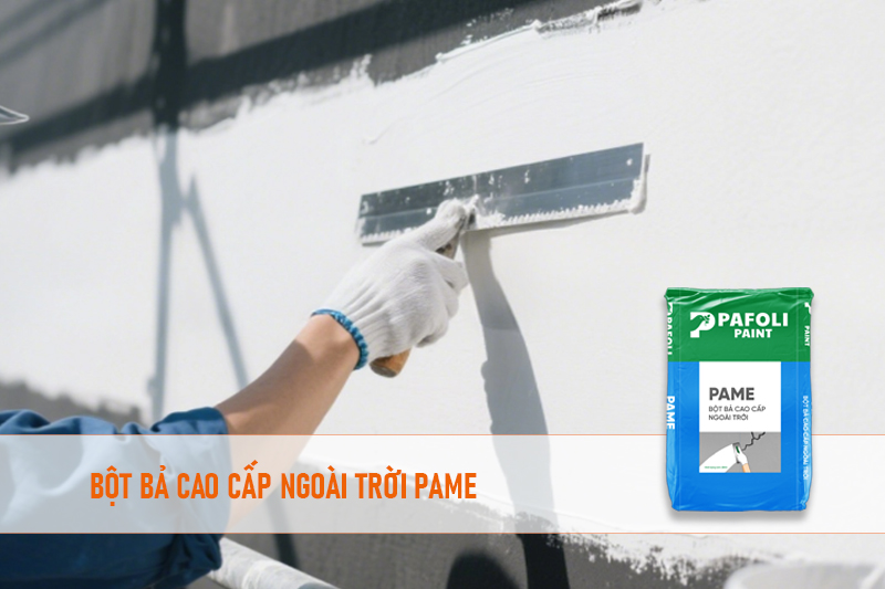Bột bả tường ngoài trời