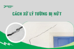 Cách xử lý tường bị nứt