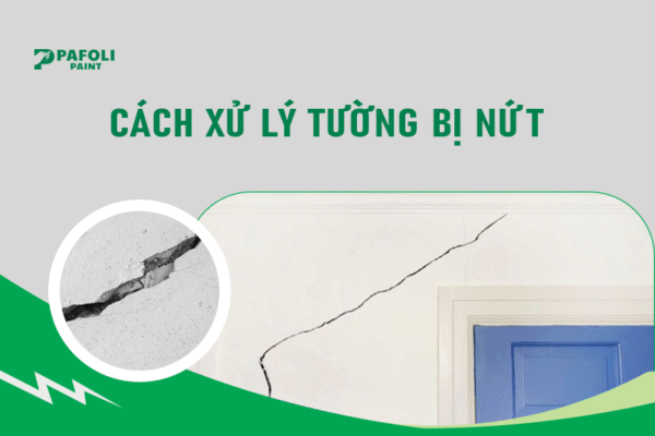 Cách xử lý tường bị nứt