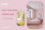 màu sơn phòng ngủ cho bé gái