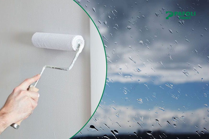 Nên sơn nhà vào mùa nào? - Mùa mưa