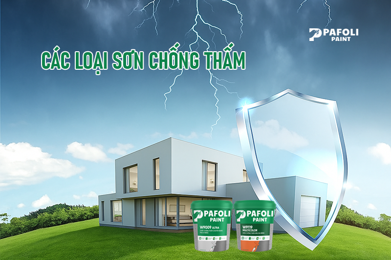 các loại sơn chống thấm tường