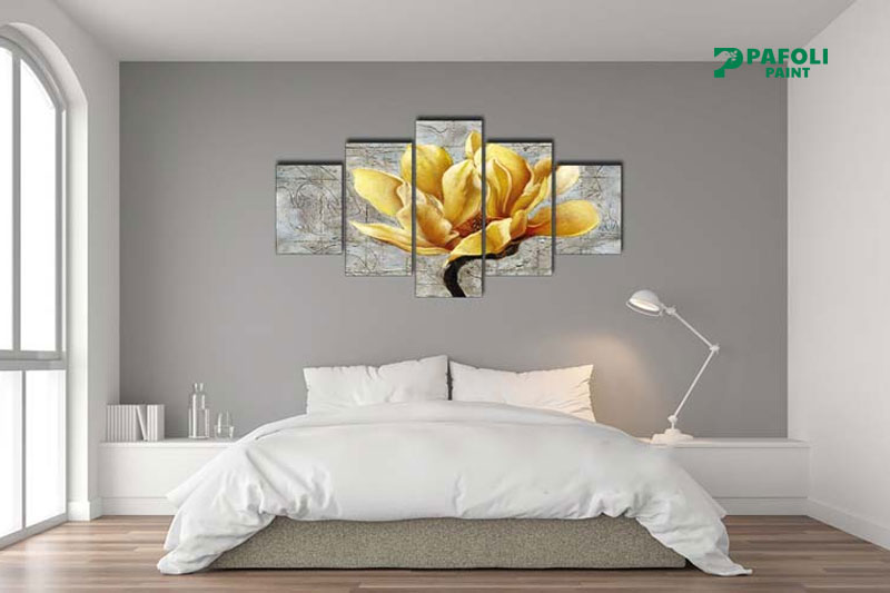 Màu sơn hợp mệnh Kim cho phòng ngủ