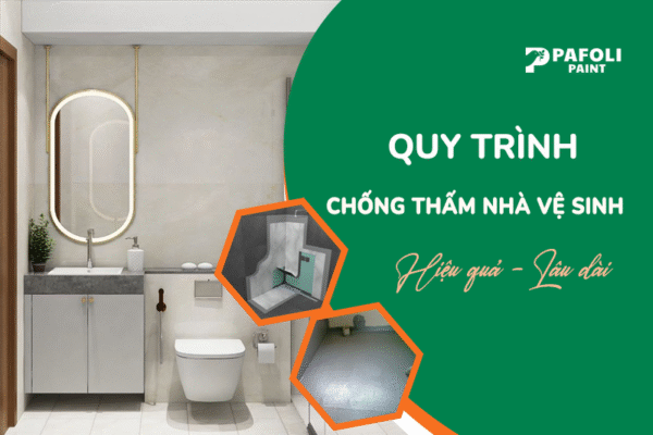 cách chống thấm nhà vệ sinh