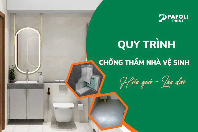 cách chống thấm nhà vệ sinh
