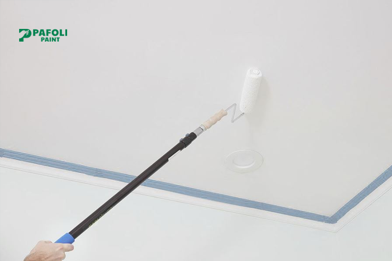 cách sơn nhà giúp trần cao hơn