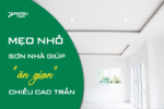 cách phối màu sơn trần nhà đẹp