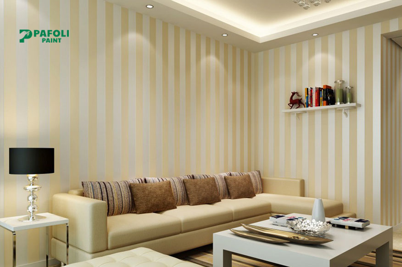 Cách sơn nhà giúp trần cao hơn