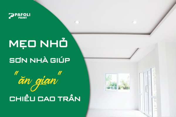cách phối màu sơn trần nhà đẹp
