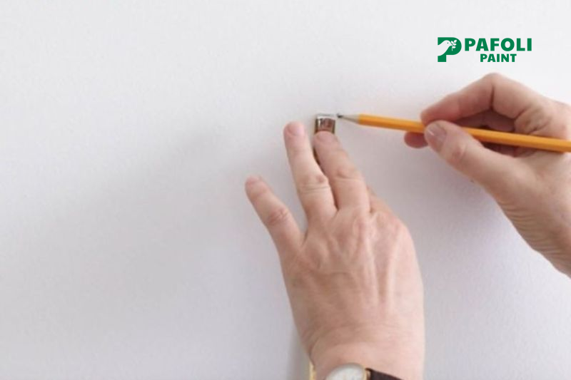 Cách sơn tường 2 màu