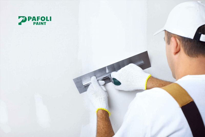 Có nên bả tường hay sơn trực tiếp