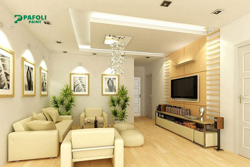Cách phối màu sơn trần nhà đẹp