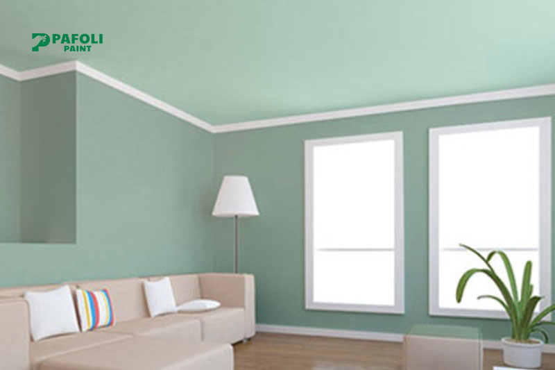Cách phối màu sơn trần nhà đẹp
