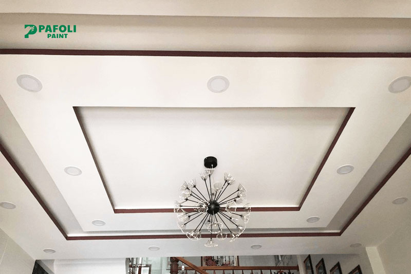 Cách phối màu sơn trần nhà đẹp