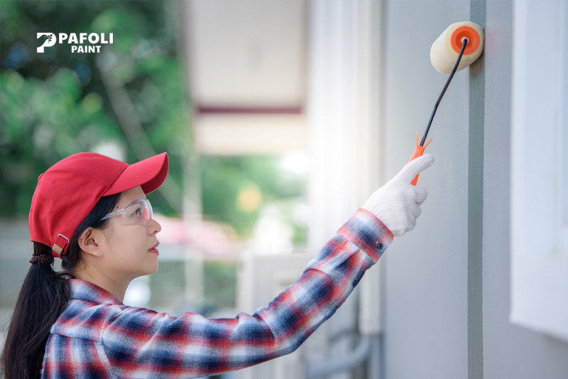 màu sơn nhà đón tết