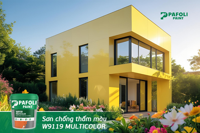 Sơn chống thấm màu