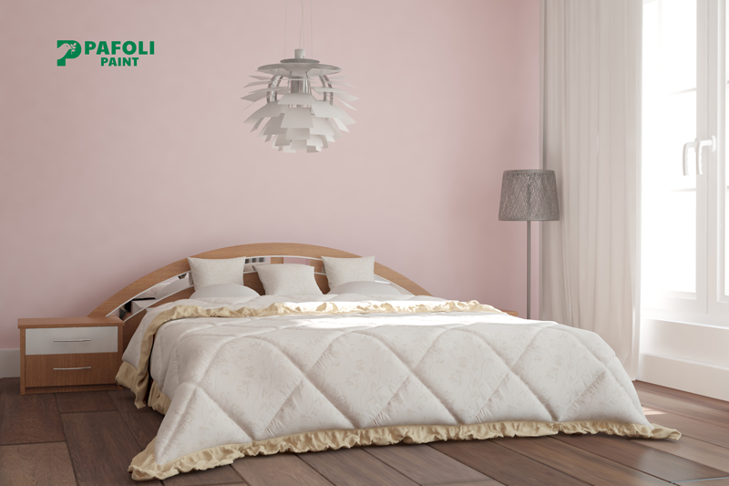 mẫu sơn phong ngủ màu hồng