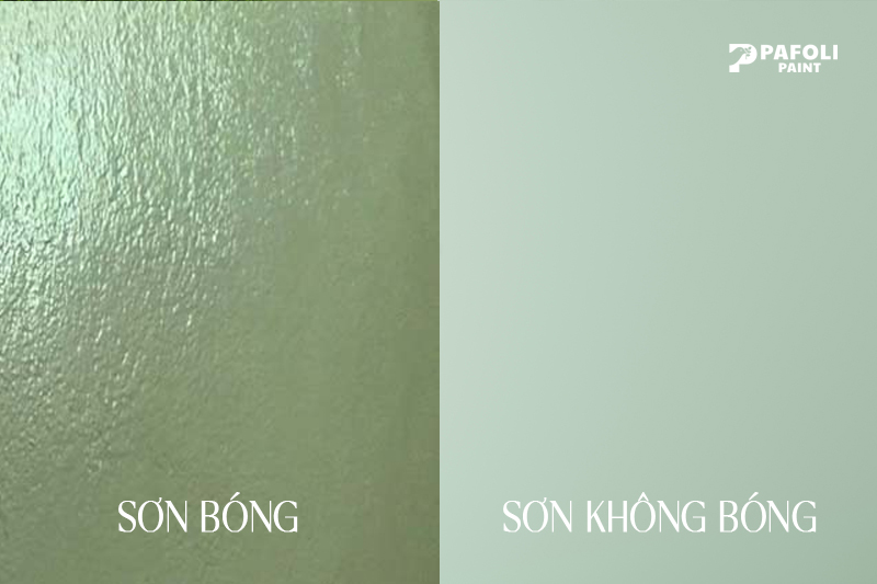  khi nào nên dùng sơn không bóng