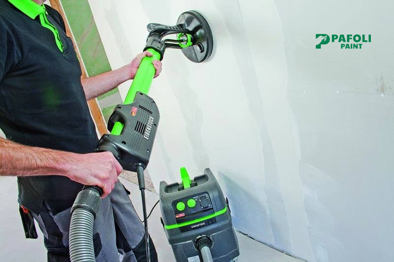 kỹ thuật xả nhám tường không bụi