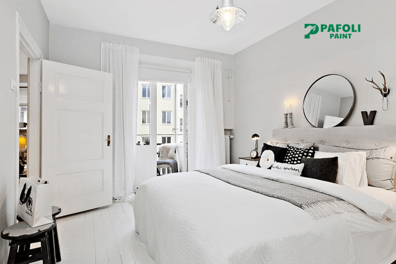 phòng nhỏ nên sơn màu gì