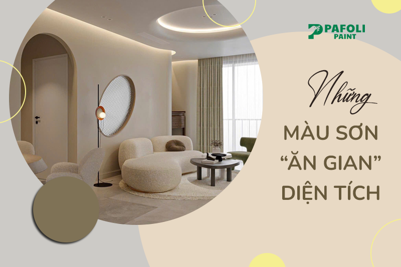 phòng nhỏ nên sơn màu gì