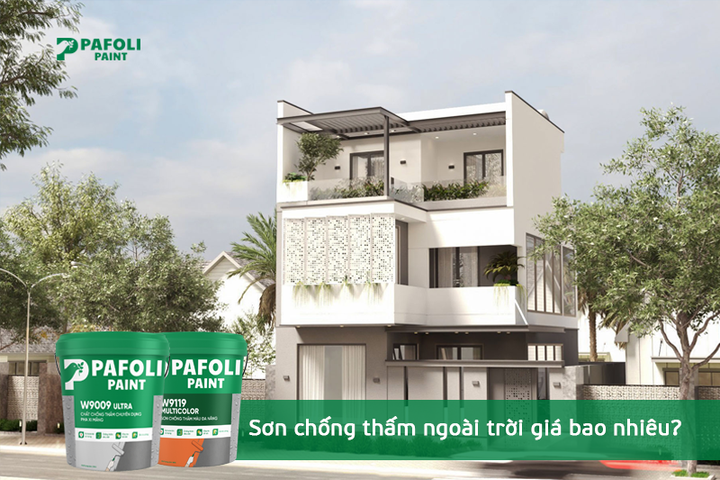 Sơn chống thấm ngoài trời giá bao nhiêu