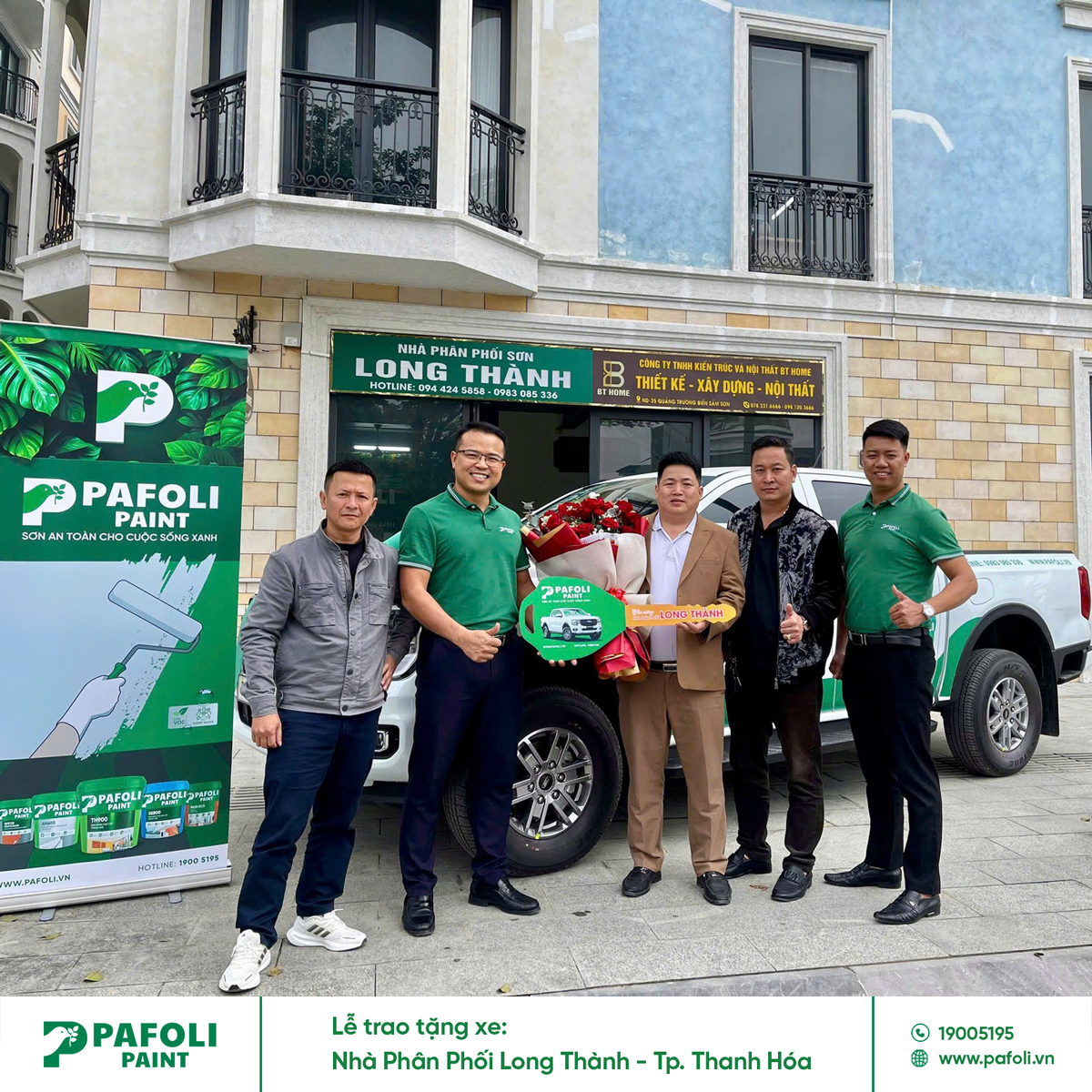 Le trao xe NPP Long Thanh