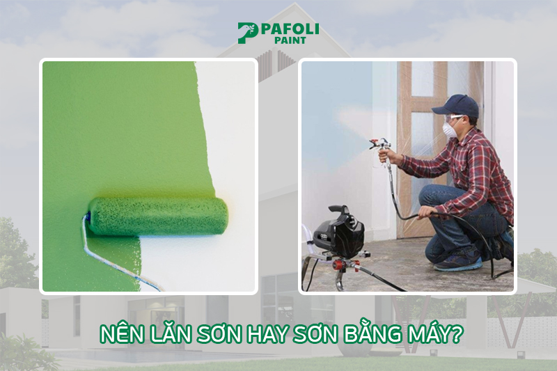 Sơn bằng máy hay sơn tay? Phương pháp nào tốt nhất 1 Sơn bằng máy hay sơn tay