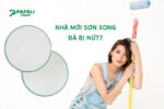 nhà mới sơn xong đã bị nứt
