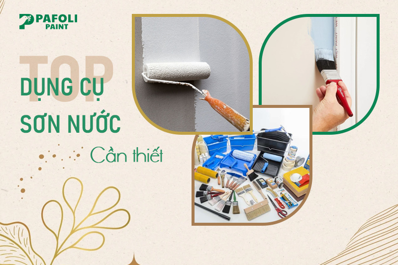 dung cụ sơn nước