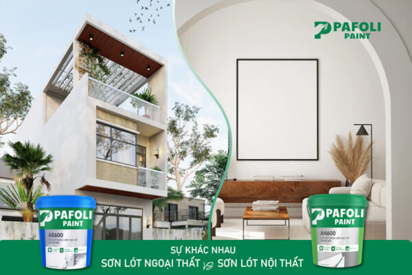 sơn lót nội thất và ngoại thất khác nhau như thế nào