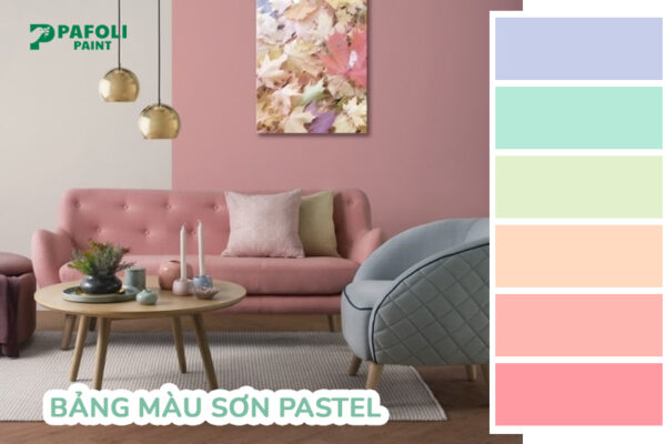 sơn nhà màu pastel