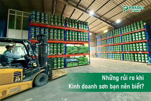 Những rủi ro khi kinh doanh sơn