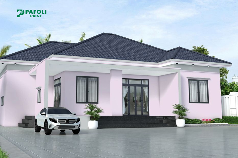 màu sơn ngoại thất đẹp