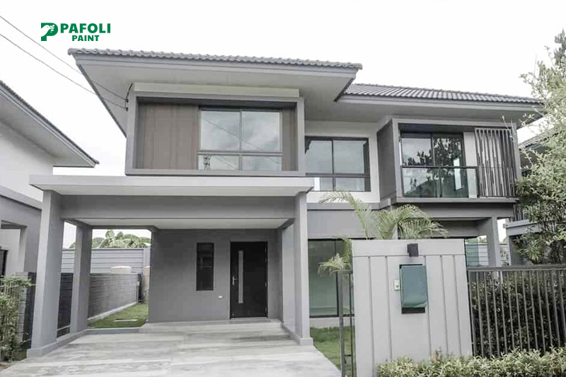 màu sơn ngoại thất đẹp