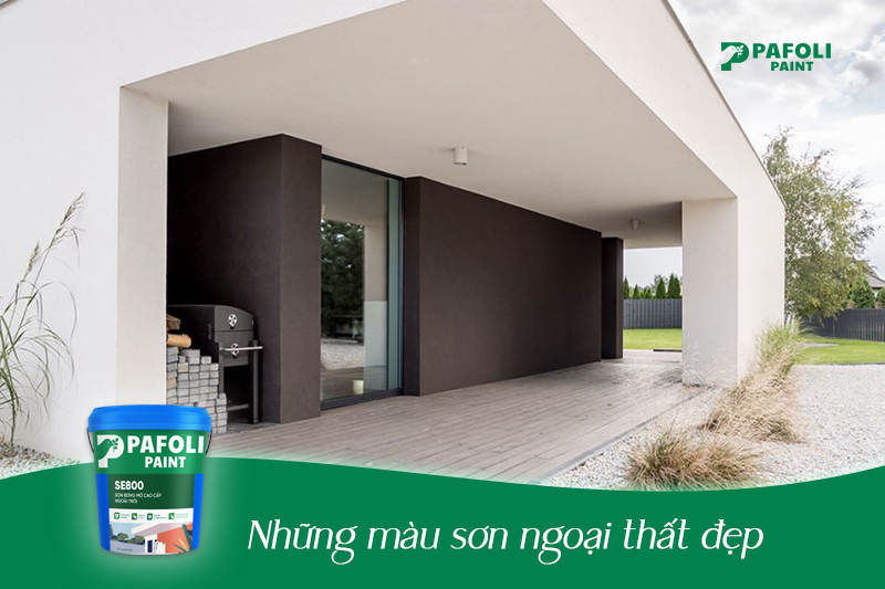 màu sơn ngoại thất đẹp