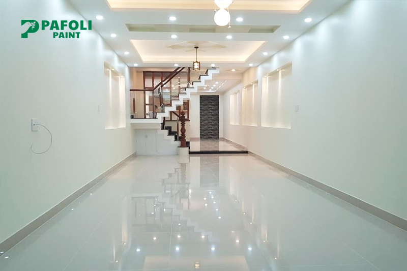 cách sơn tường nhà mới xây