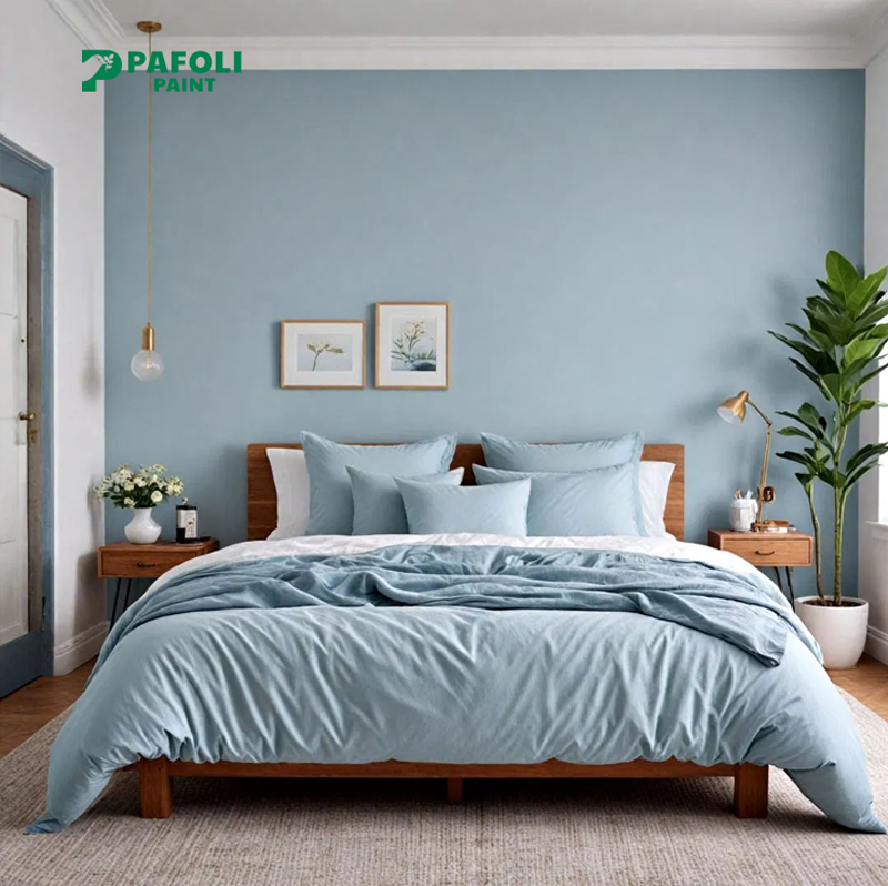 Màu sơn xanh dương giúp giải tỏa căng thẳng 