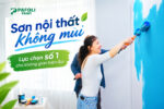 sơn nội thất không mùi